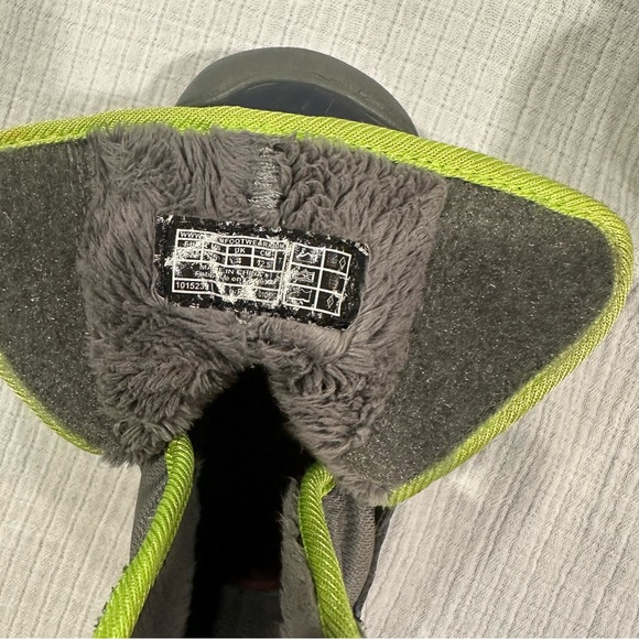 Keen Kids' Green and Navy Snow Boots - Picture 9 of 9